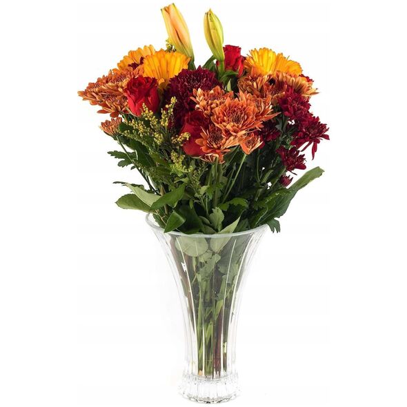 Crystal vase RCR Timeless, 30 cm