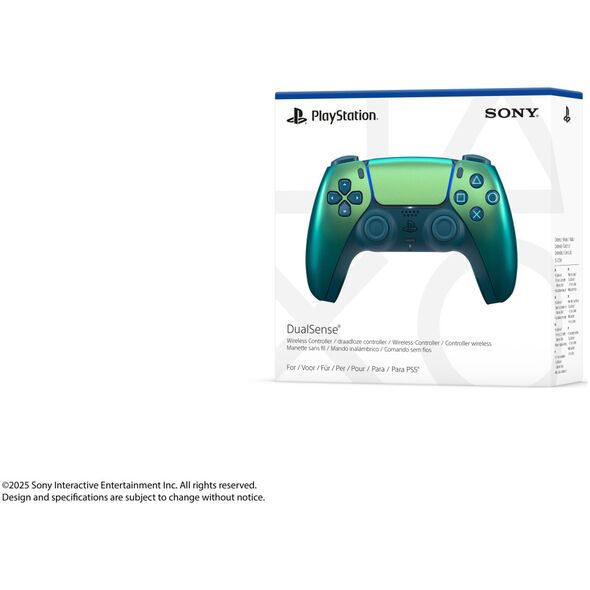 Sony PS5 DualSense Controller crome teal