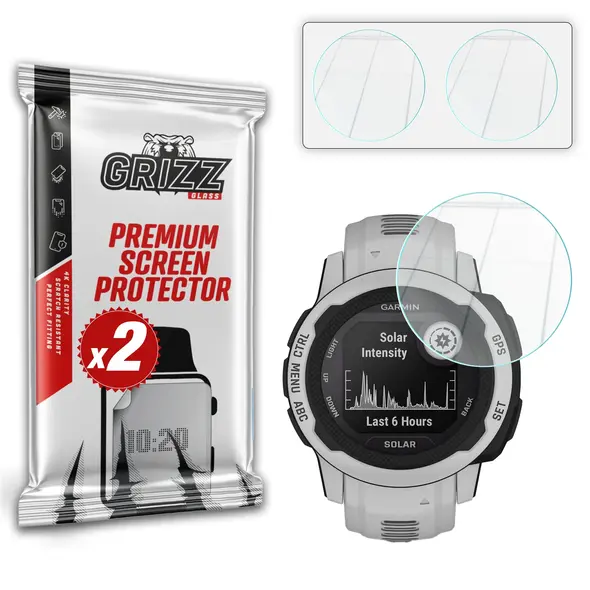 GrizzGlass HybridGlass Garmin Instinct 2S 40mm