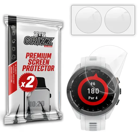 GrizzGlass CeramicFilm Garmin Approach S70 42mm