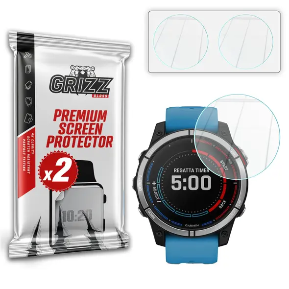 GrizzGlass HybridGlass Garmin quatix 7 47mm
