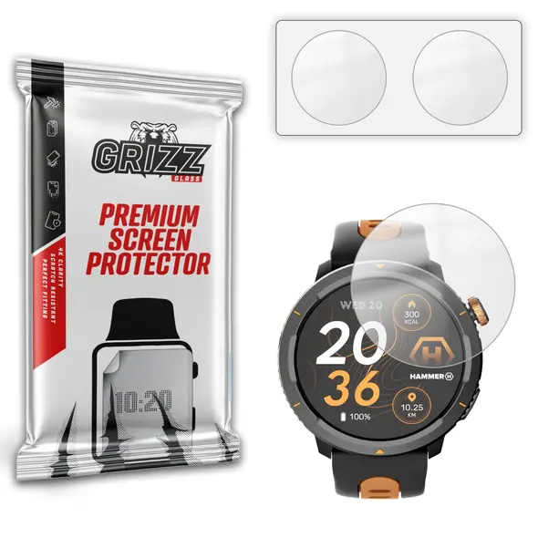 GrizzGlass PaperScreen Hammer Watch 2 Lite