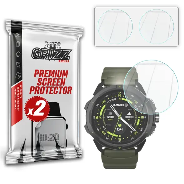GrizzGlass HybridGlass Hammer Watch 2 Military Edition
