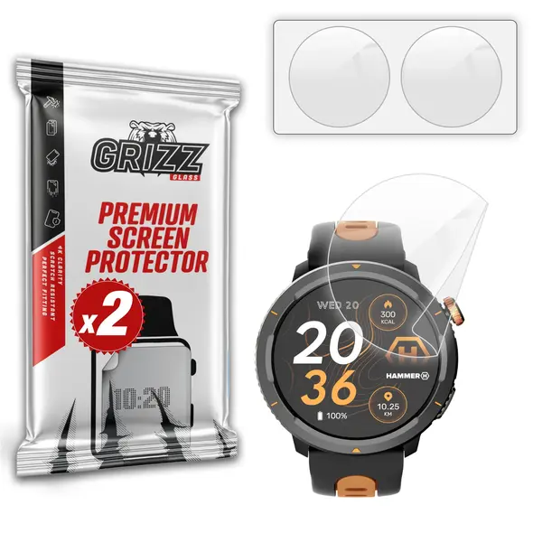 GrizzGlass CeramicFilm Hammer Watch 2 Lite