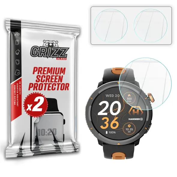 GrizzGlass HybridGlass Hammer Watch 2 Lite