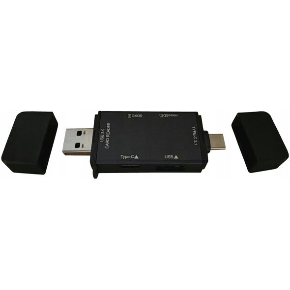 Czytnik kart pamiÄci USB USB-C 3.0 hub PRO 6w1 SD/MicroSD