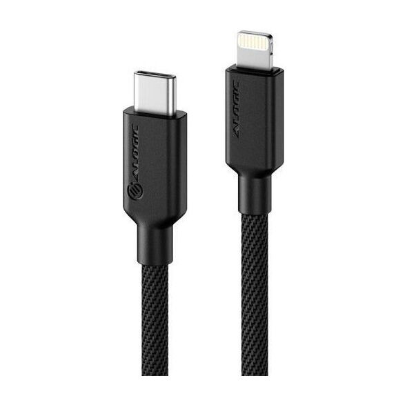 Kabel USB Alogic Alogic USB Kabel 2.0 USB-C St. --> Lightning St. 1m schwarz