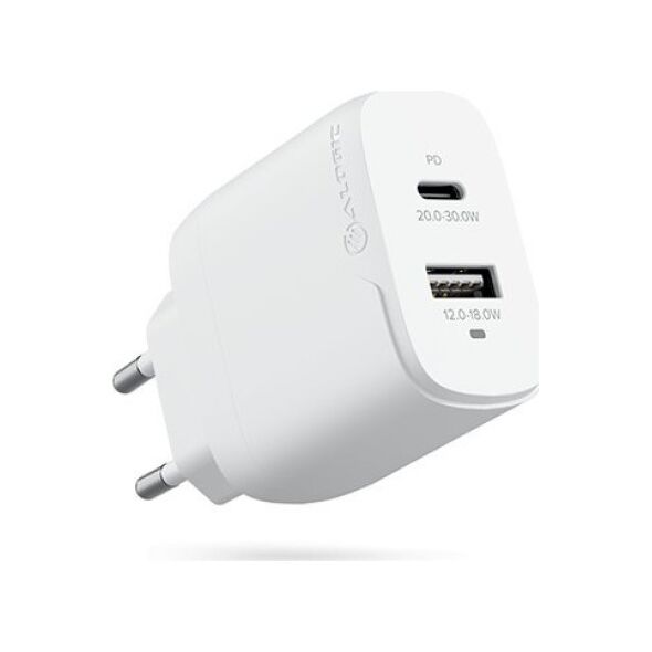 Ładowarka Alogic Alogic Ladeadapter USB-C 2x32W                          weiß