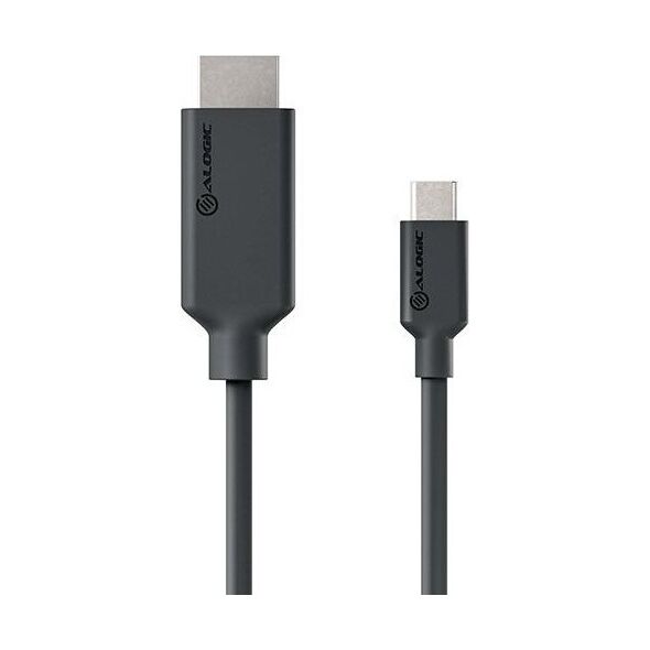 Kabel Alogic Alogic USB C Adapterkabel Typ C -HDMI  M/M 4k 60 Hz  2m,  sw
