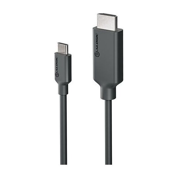 Kabel Alogic Alogic USB C Adapterkabel Typ C -HDMI  M/M 4k 60 Hz  2m,  sw