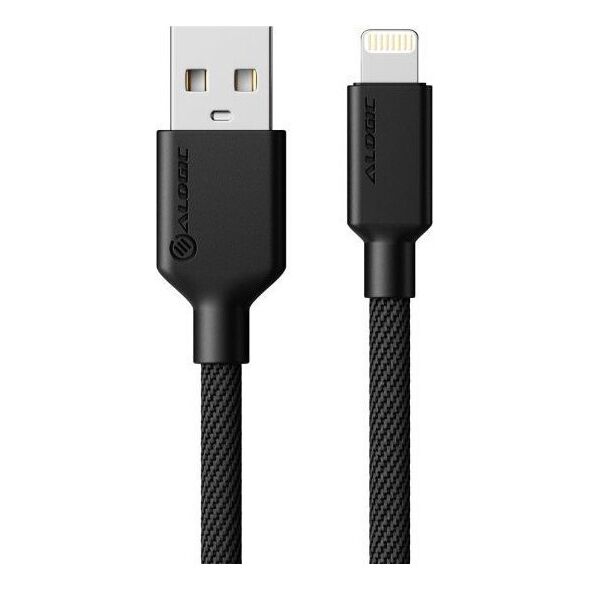 Kabel USB Alogic Alogic USB 2.0 Anschlusskabel Typ A -Lightning M/M   2m,  sw