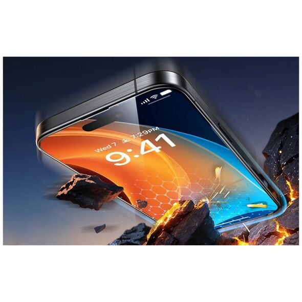 Torras Szkło hartowane Torras Install Master dla iPhone 16 Pro
