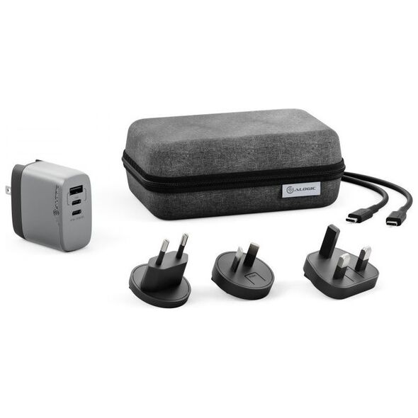 Alogic 3X67 Rapid Power 67W Multi Country Travel Gan Charger