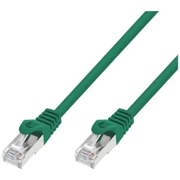Extralink Kat.7 S/FTP 15m 20G Zielony | Patchcord LAN | Miedź Kabel sieciowy skrętka
