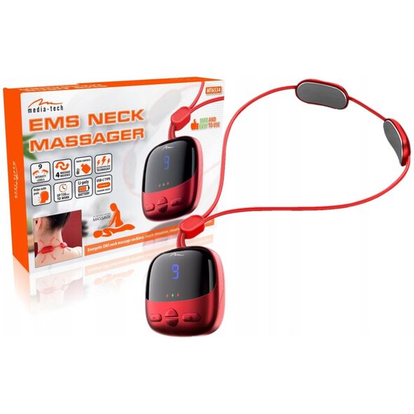 ML Media-Tech Masażer EMS mięśni szyi i karku EMS Neck Massager MT6534