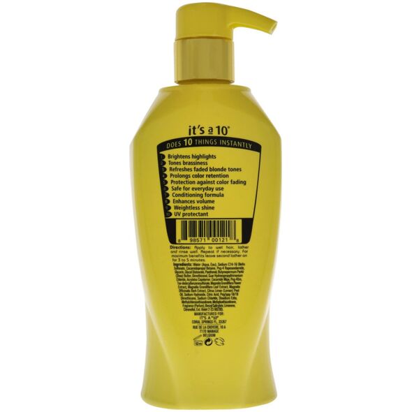 Makeup Revolution It's a 10, Miracle, Hair Shampoo, Brightening, 295,7 ml για γυναίκες 14040603 898571001218