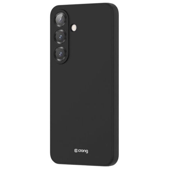 Crong Color Cover - Etui Samsung Galaxy S25 (czarny)