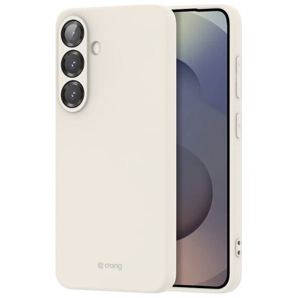 Crong Color Cover - Etui Samsung Galaxy S25 (beżowy)