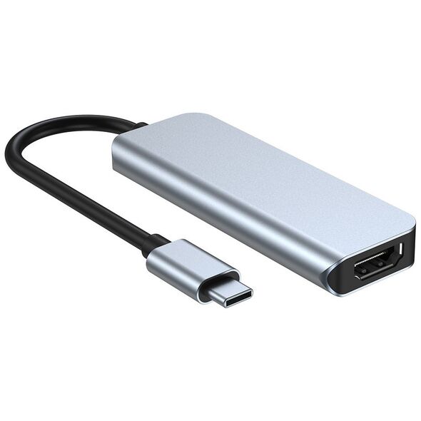 Hub 4in1 Tech-Protect V2 Gray