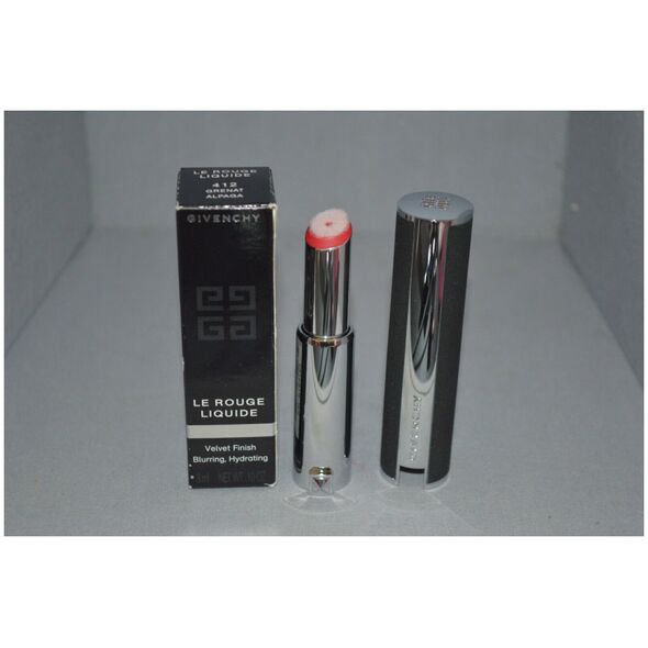Givenchy Givenchy, Le Rouge Liquide, Μεγάλης διάρκειας, Κρεμ κραγιόν, 412, 3 ml για γυναίκες 14239604 3274872355835
