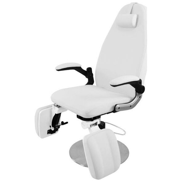 Azzurro FOTEL PODOLOGICZNY HYDRAULICZNY AZZURRO 713A BIAŁY