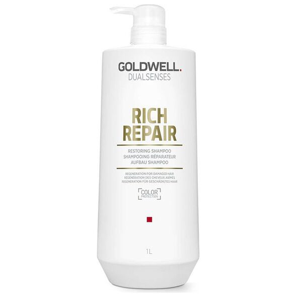 Goldwell Dualsenses Rich Repair Szampon odbudowujący do włosów zniszczonych 1000 ml