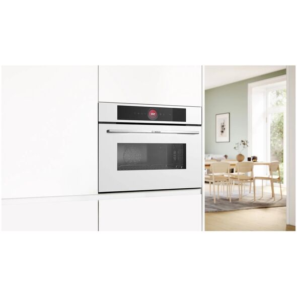 Piekarnik Bosch Built-in compact oven, Bosch CMG7241W1, with microwave function