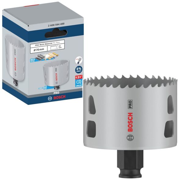 PIÅA OTWORNICA PRO MULTI MATERIAL PC PLUS 70 MM