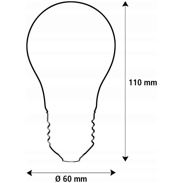 Segula 55867 lampa LED 2700 K 6 W E27 F