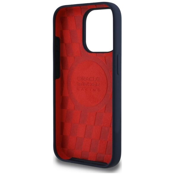 Etui Red Bull HC Silicone ORBR20 Logo     Red Lining do iPhone 15 Pro Max MagSafe granatowy