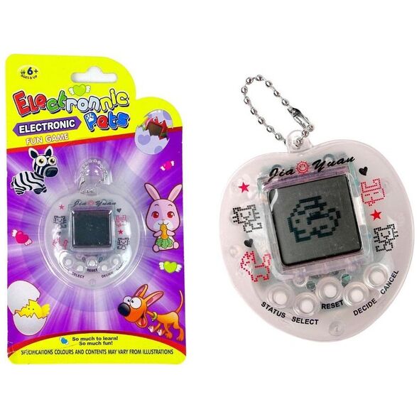 Gra Elektroniczna Tamagotchi Zwierzątko Biała