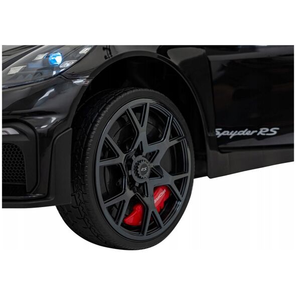 Pojazd Porsche Spyder RS 718 Czarny