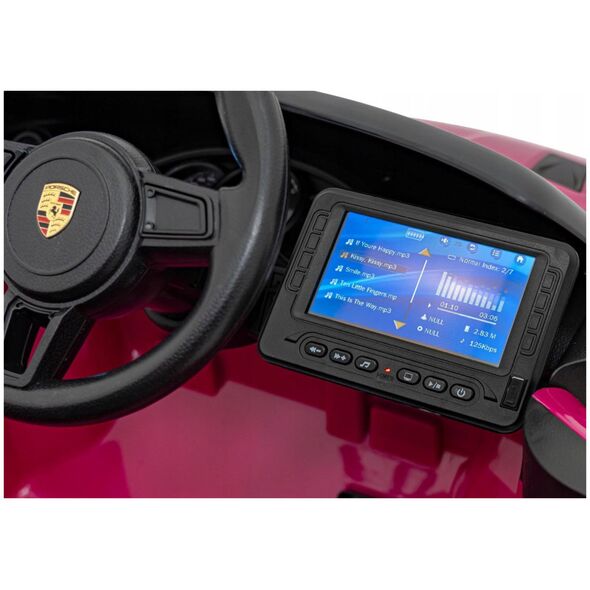 Pojazd Porsche Spyder RS 718 Różowy MP4