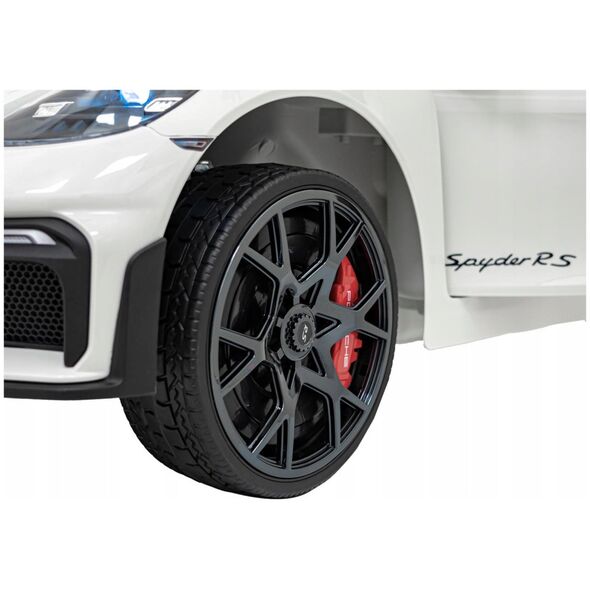 Pojazd Porsche Spyder RS 718 Biały MP4