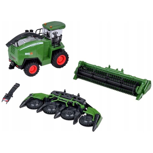 Kombajn traktor wielofunkcyjny efekty dźwiękowe świetlne ZA5216