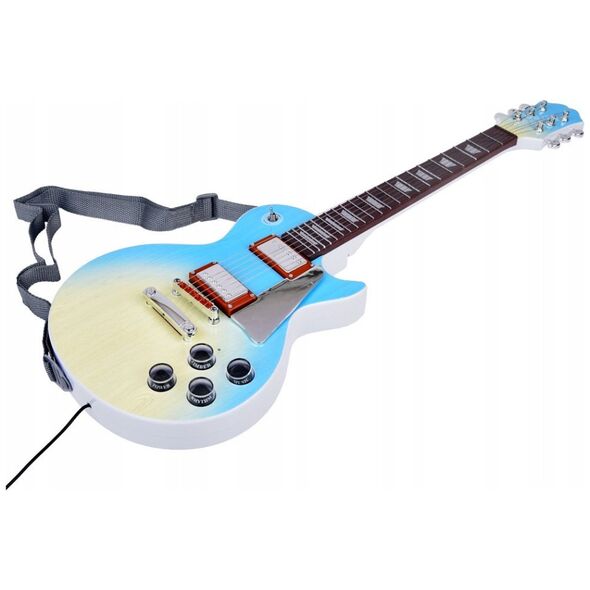 Gitara Elektryczna z Mikrofonem i Wzmacniaczem dla Dzieci Karaoke IN0171