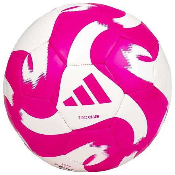 Adidas Piłka nożna adidas Tiro Club biało-różowa HZ6913 3