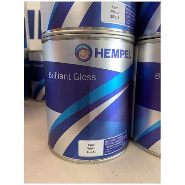 Hempel Hempel Brilliant Gloss 10231 Pure White 0,75 l 13801607 5709520000000
