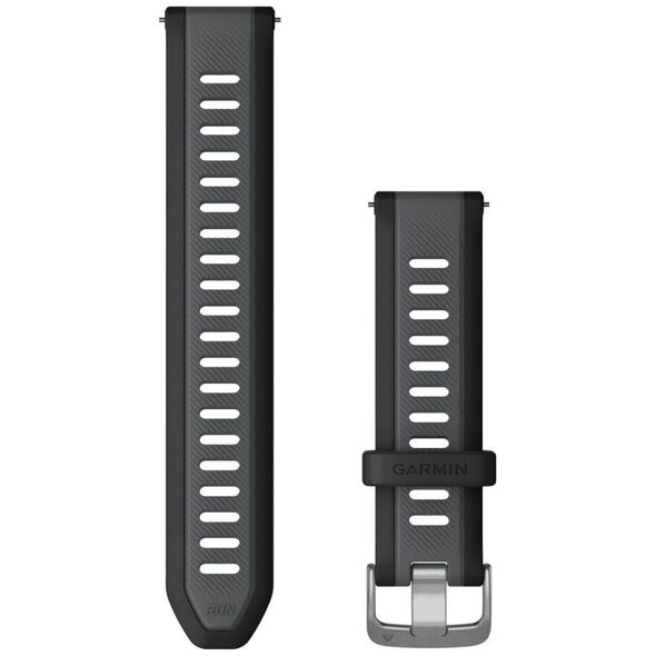 Λουράκι ρολογιού Garmin Garmin Quick Release 20mm, μαύρο/γκρι σχιστόλιθο 13926963 753759326654
