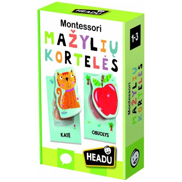 Τακτική HEADU Montessori Baby Flashcards (Στη Λιθουανική γλώσσα.) 13930107 8057592352958