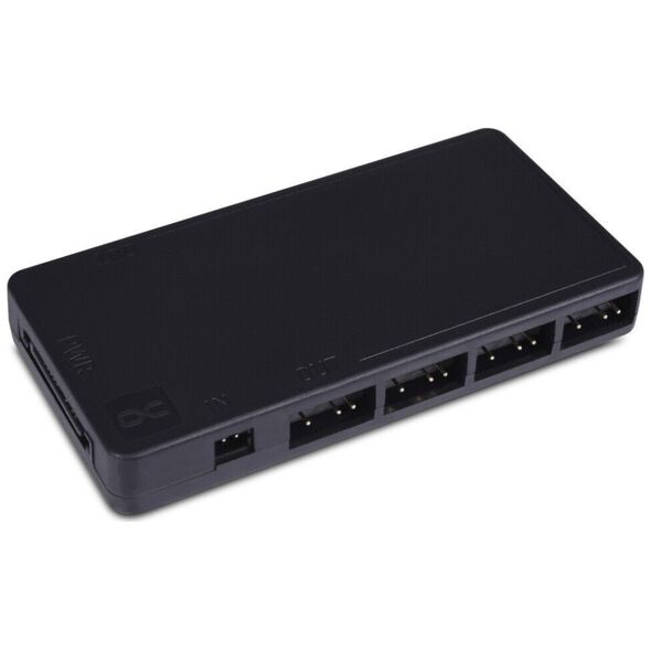 Alphacool Alphacool Core 11x 3-Pin DRGB Splitter - μαύρο 13933245 4250197256698