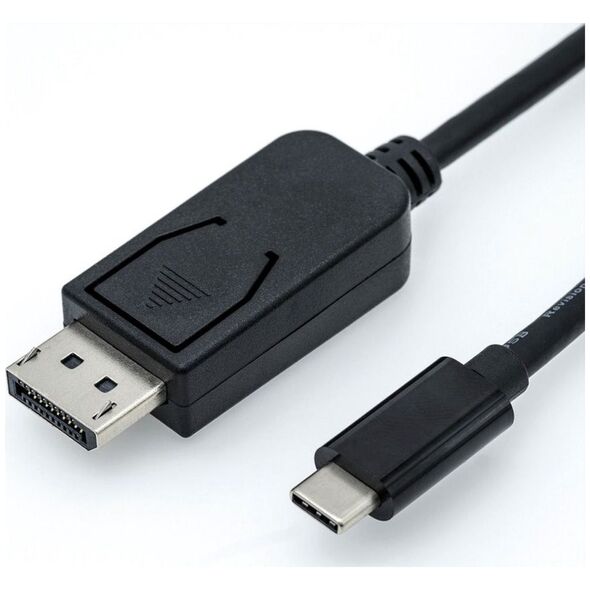 Alcasa GC-M0106 adapter kablowy 2 m USB Type-C DisplayPort Czarny