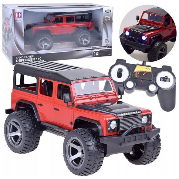 Auto Zdalnie sterowane Terenowy Duży Land Rover Defender 110 pilot RC0689