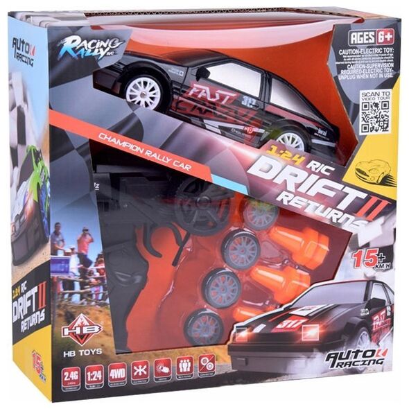 Samochód zdalnie sterowany do driftu AUTO drift pilot RC pachołki RC697