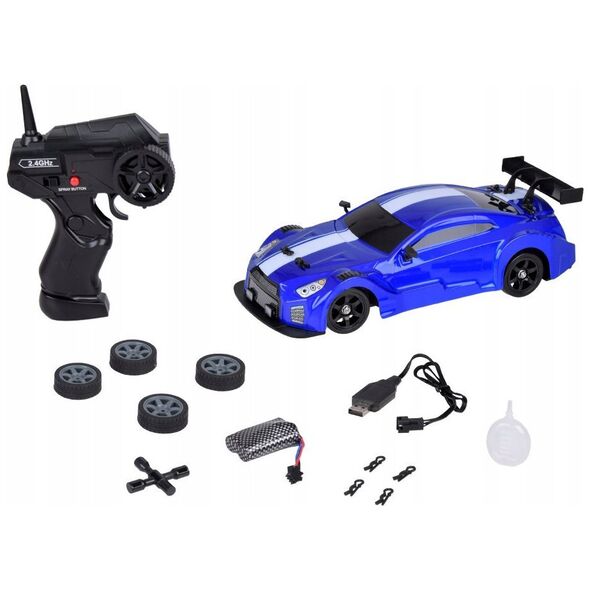 Zdalnie Sterowane AUTO RC Drift 4x4 z Efekt Dymu Oświetlenie LED RC0696
