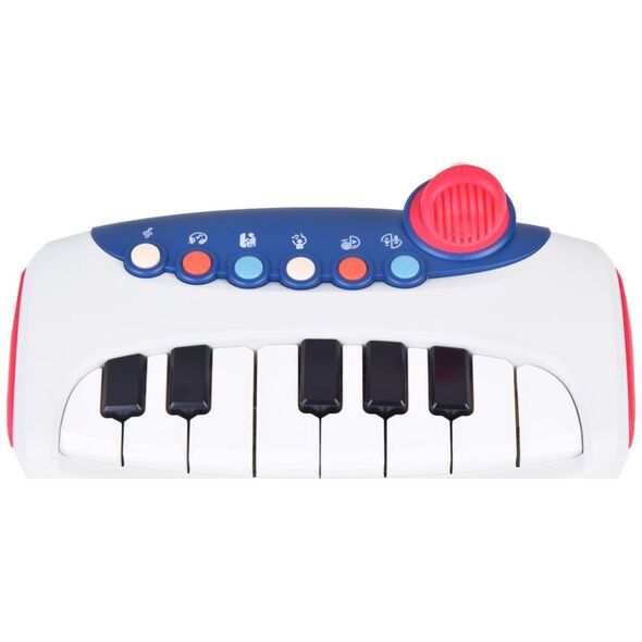Interaktywne muzyczne Organki Pianinko z mikrofonem dla dzieci ZA5447