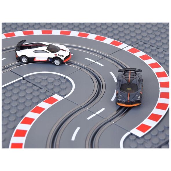 Bugatti Wyścigowy Tor z Klocków 2 Auta na Pilota! Super zabawa RC0664