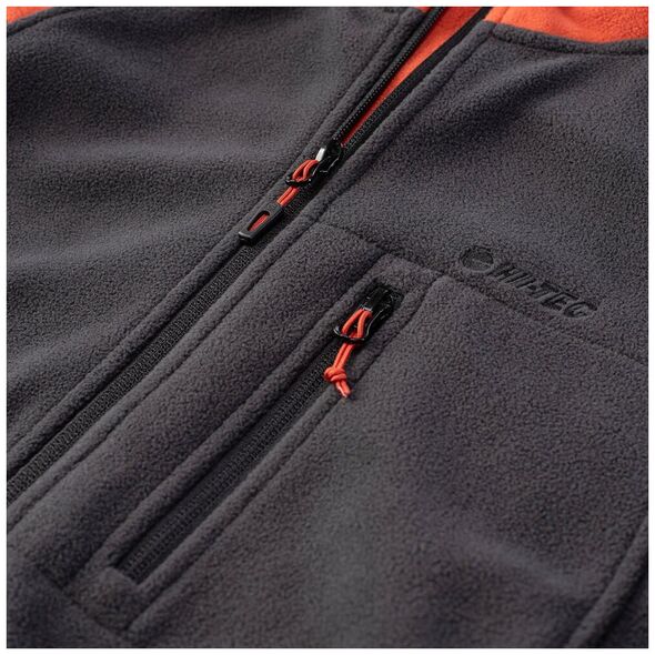 Męski polar ciepły 280g/m2 bluza polarowa Hi-Tec Monar rozmiar XXXL