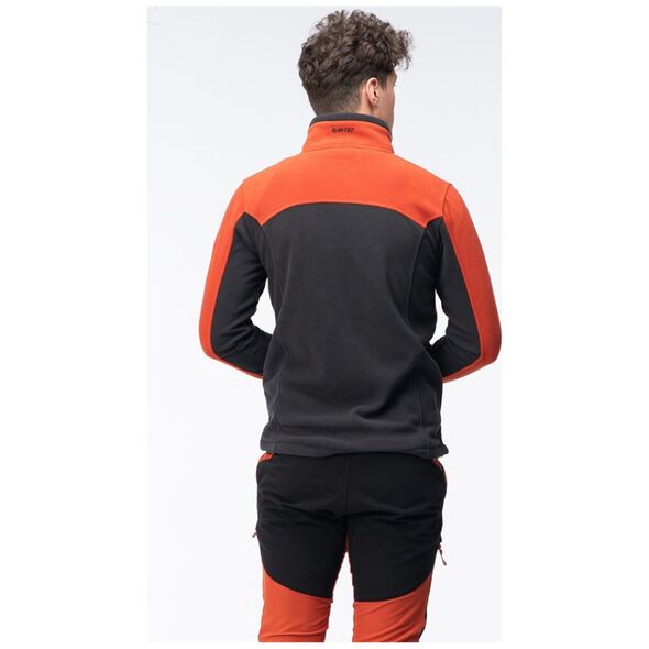 Męski polar ciepły 280g/m2 bluza polarowa Hi-Tec Monar rozmiar XXXL