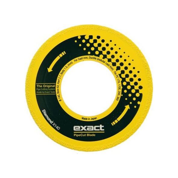 Exact Piła diamentowa DIAMOND do cięcia żeliwa Exact X140 mm